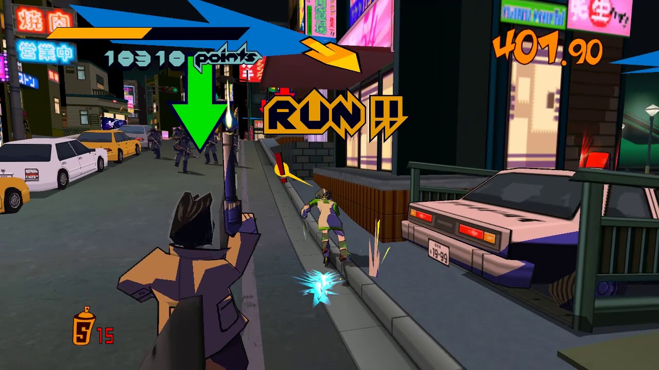 Jet Set Radio - Mew + Graffiti High (Jet Rank) [Part 3]