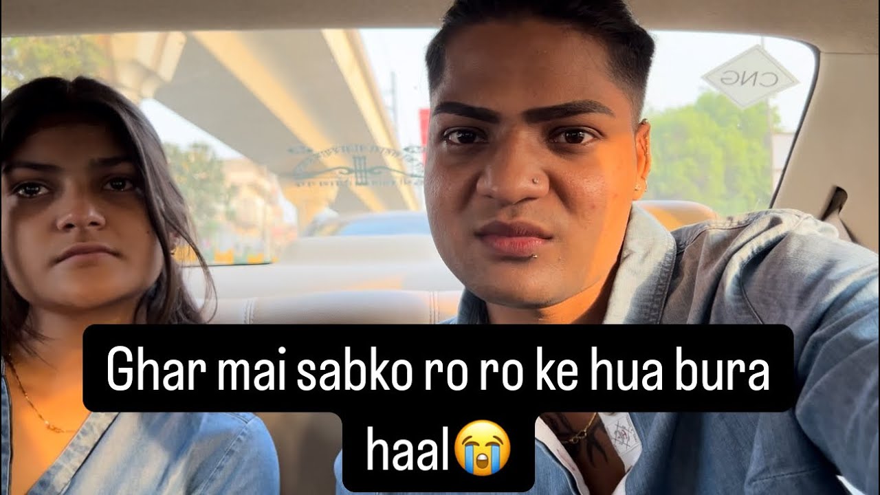 Ghar ka pura mahol sad hua😭