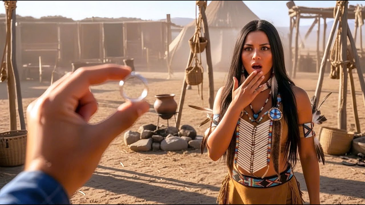 La mujer apache bromeó que sería suya si hallaba el anillo… y él lo encontró.