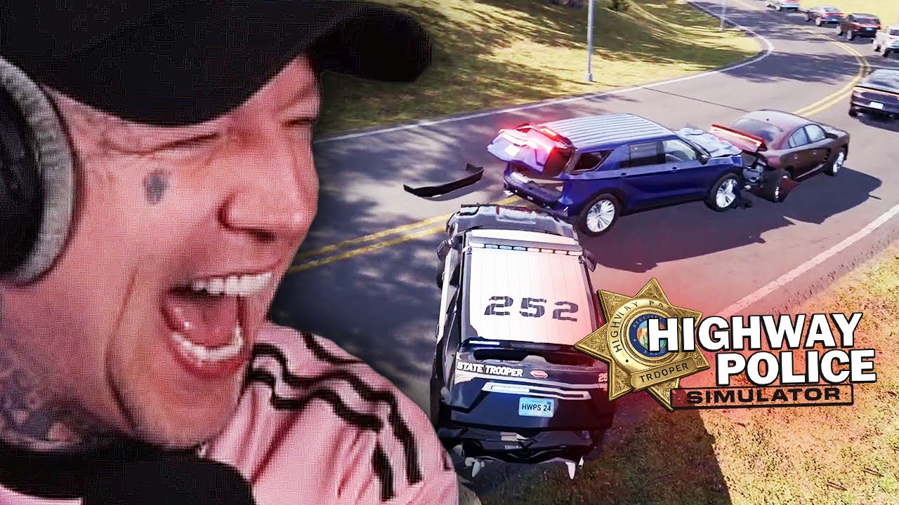 Monte spielt AUTOBAHNPOLIZEI SIMULATOR! 😂🚨 | MontanaBlack Uncut