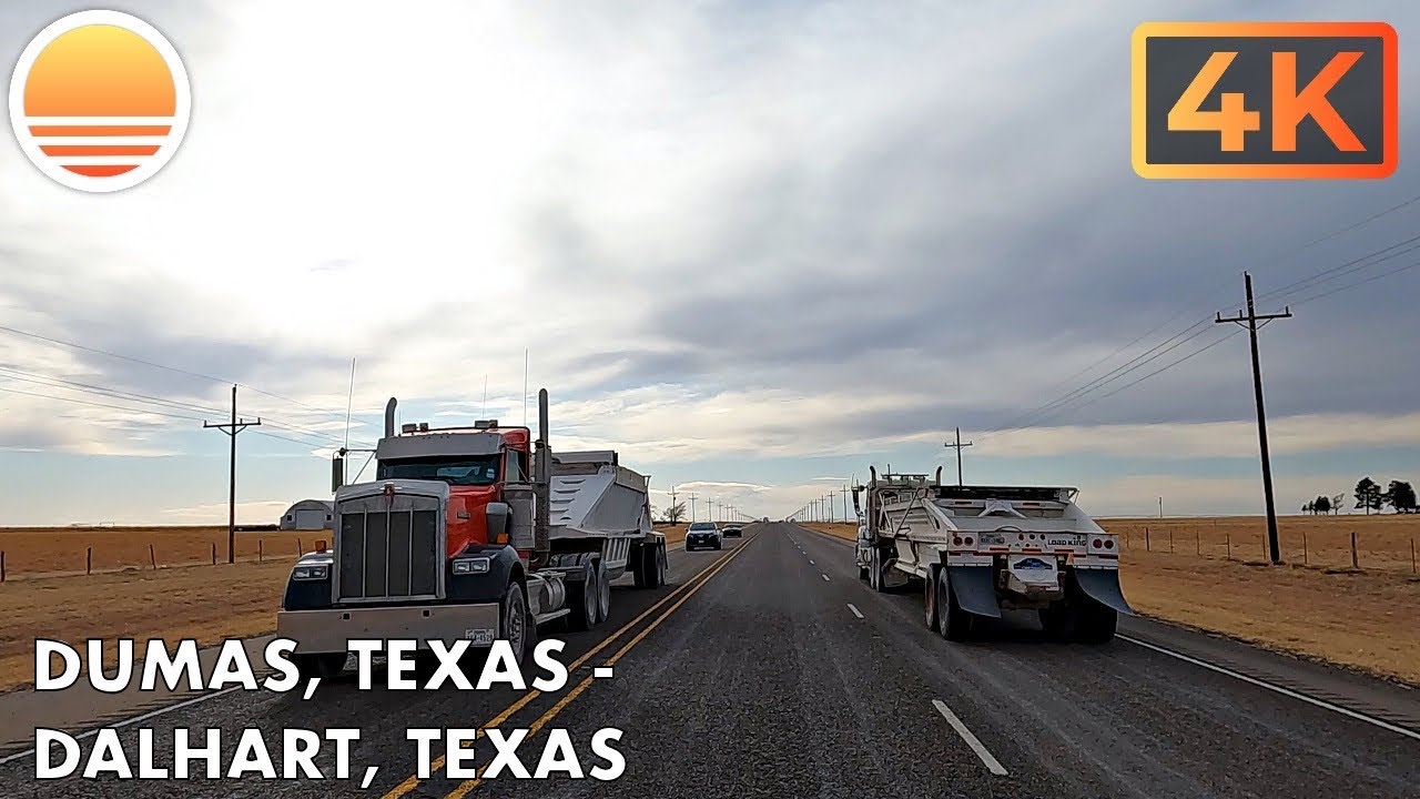 Dumas, Texas to Dalhart, Texas! Drive with me!