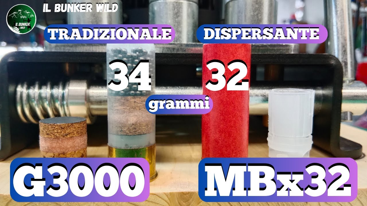 PRIMA E SECONDA CANNA IN CALIBRO 12 - Dispersante e Tradizionale