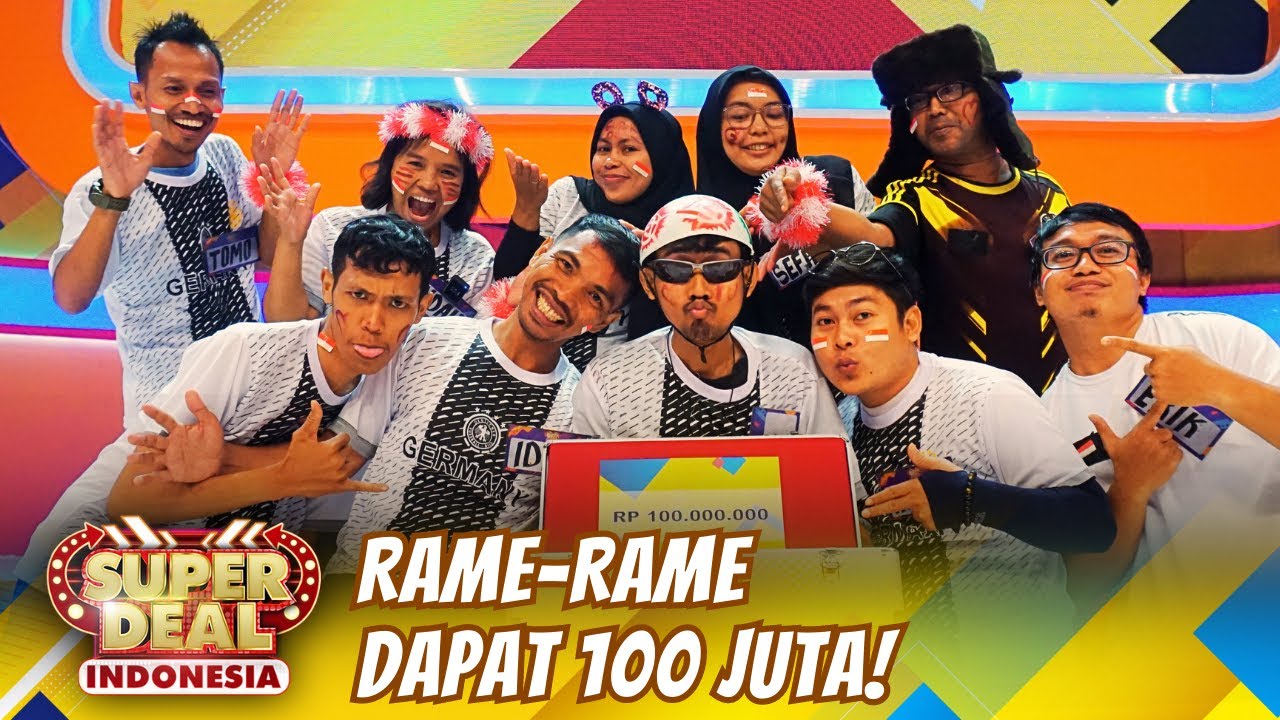 MERINDING!! Detik-Detik Ade & Tim Dapat 100 JUTA - Super Deal Indonesia 2023