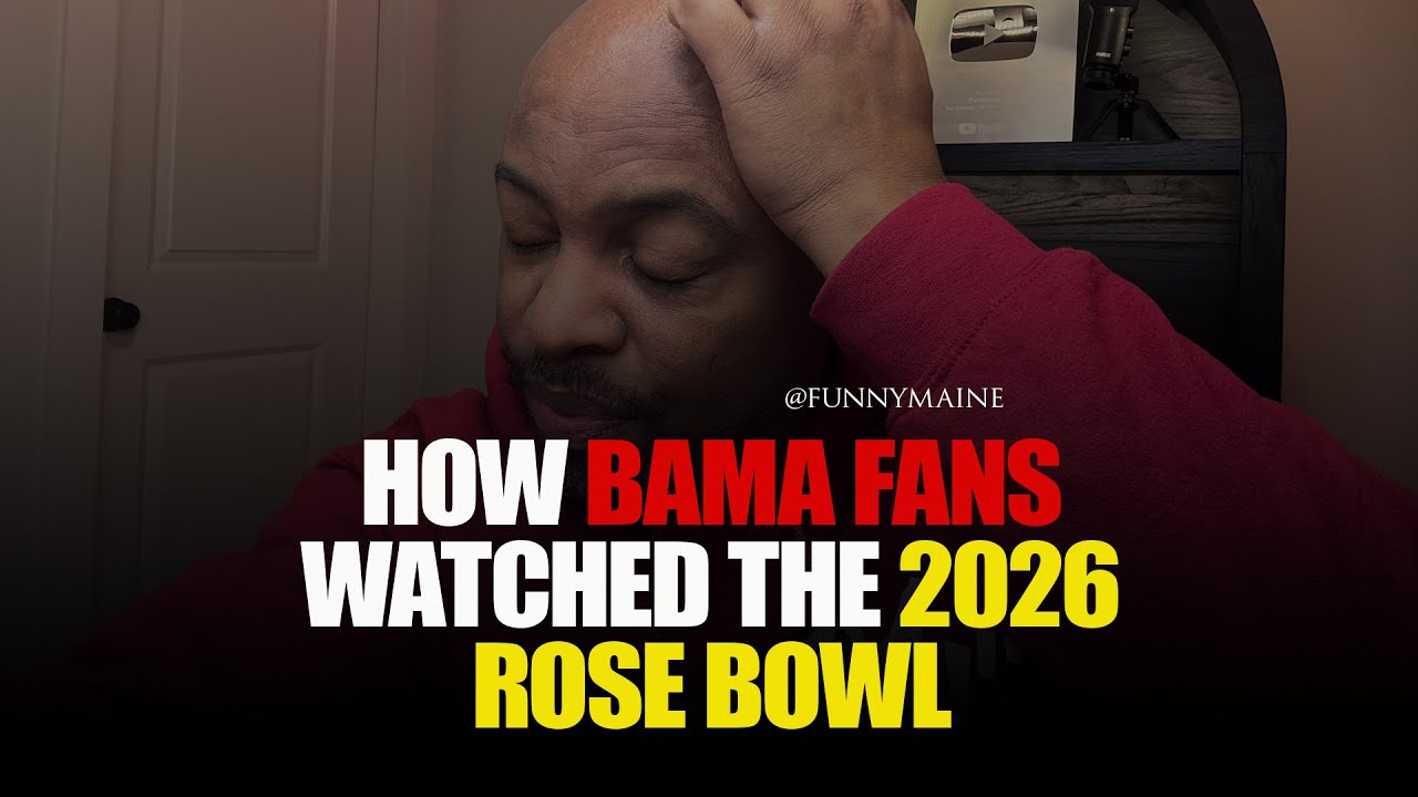 How Bama Fans Watched The Rose Bowl | FunnyMaine | 2026