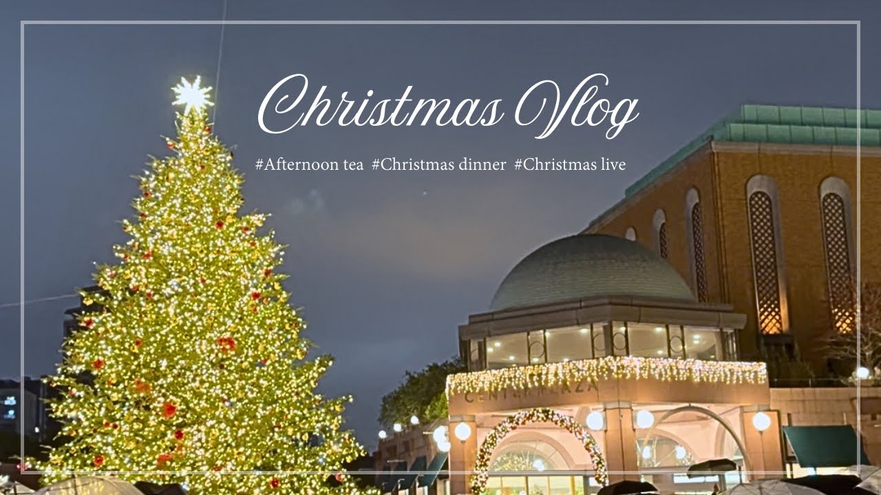 【 Christmas Vlog 🎄】 ご飯とお酒と音楽と､､､