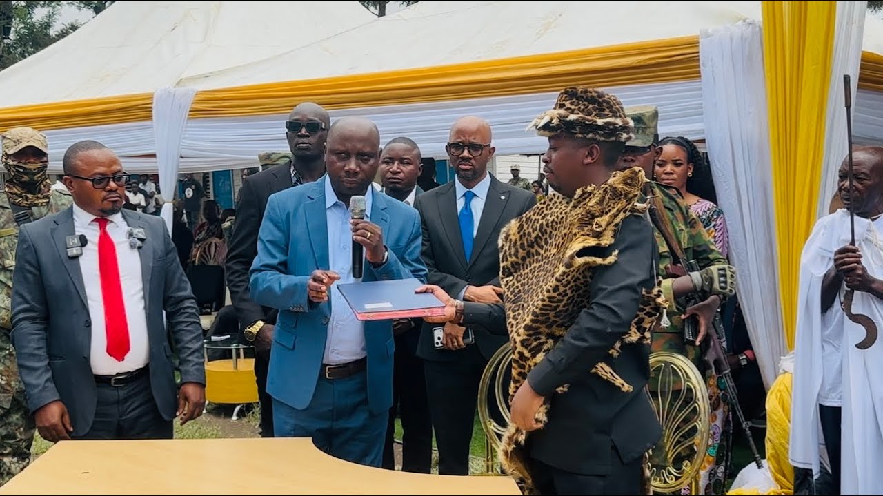 🚨#Masisi : Mwami Kalinda Mitetso II officiellement intronisé à la tête de la chefferie des Bahunde