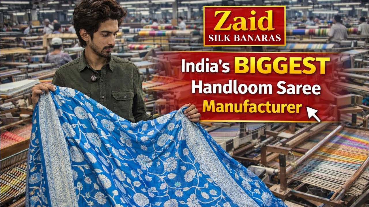 EP- 3 Banarasi Pure Khaddi Georgitte, Katan Silk, Tusser Georgitte, Matka Silk, Tissue, Jamdani 