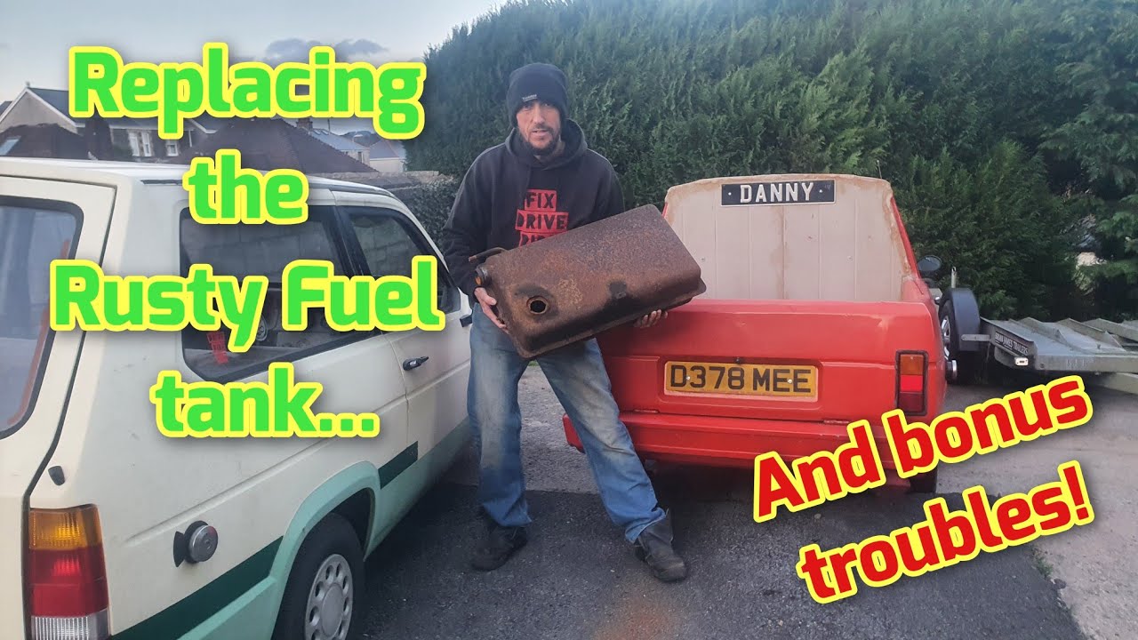 Reliant Robin Fuel Tank Swap and bonus troubles!
