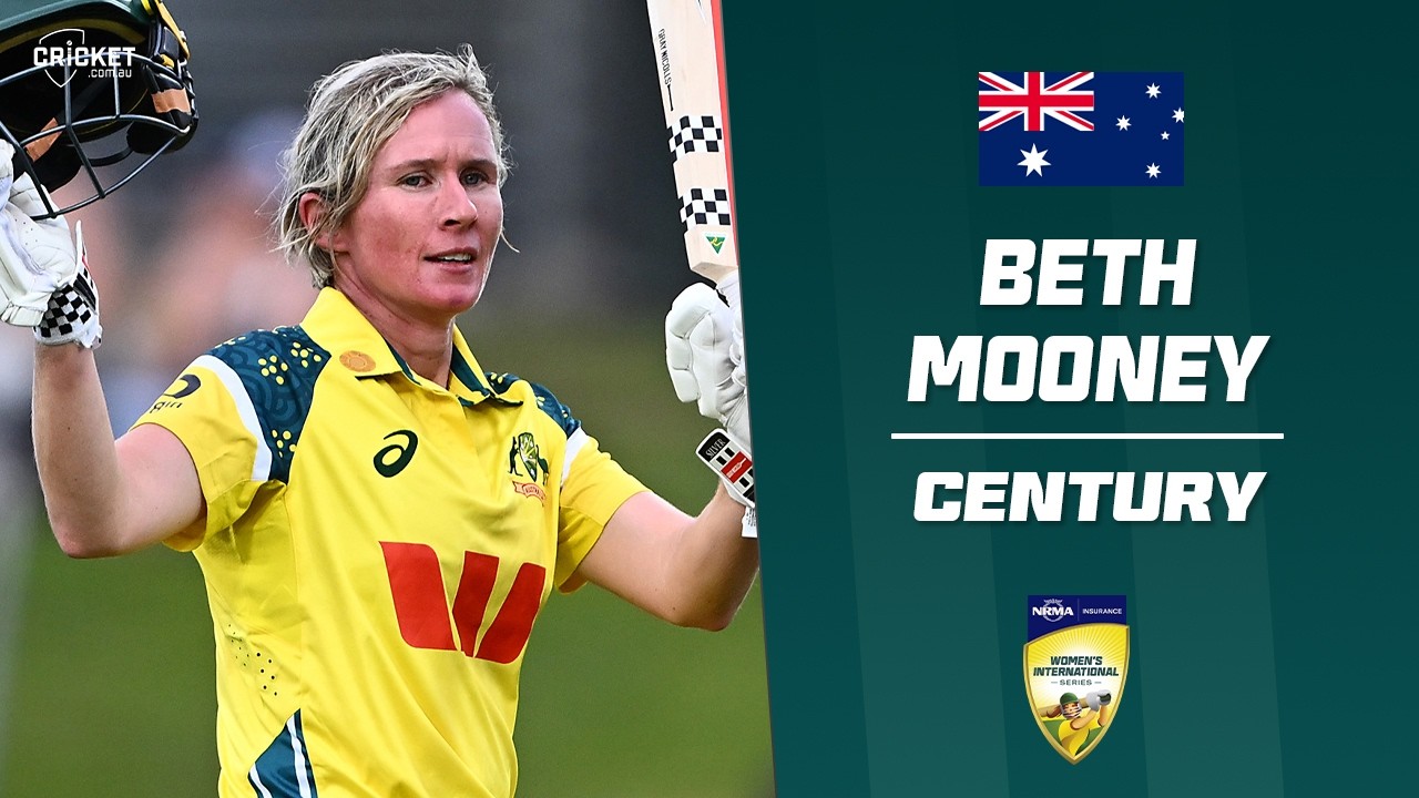 Mooney ices cake in run-fest with sixth ODI ton | Multi-Format Series 2025-26