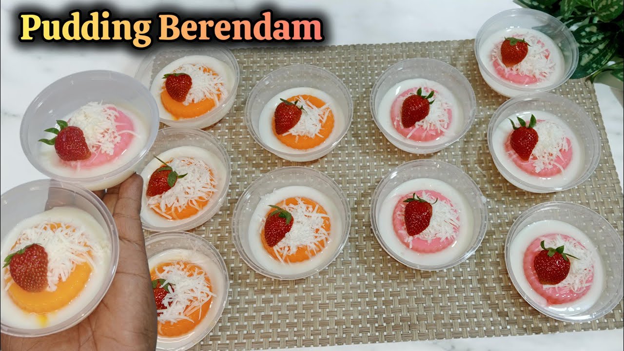 SIAP-SIAP PANEN CUAN DI BULAN PUASA‼️PUDING BERENDAM || JAJANAN KEKINIAN 