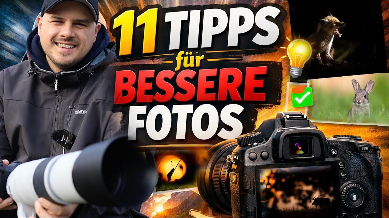 11 Tipps für bessere Fotos vom Profi