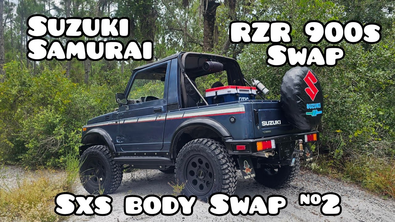 Suzuki samurai rzr 900s sxs body swap . Number 2 factory look. 