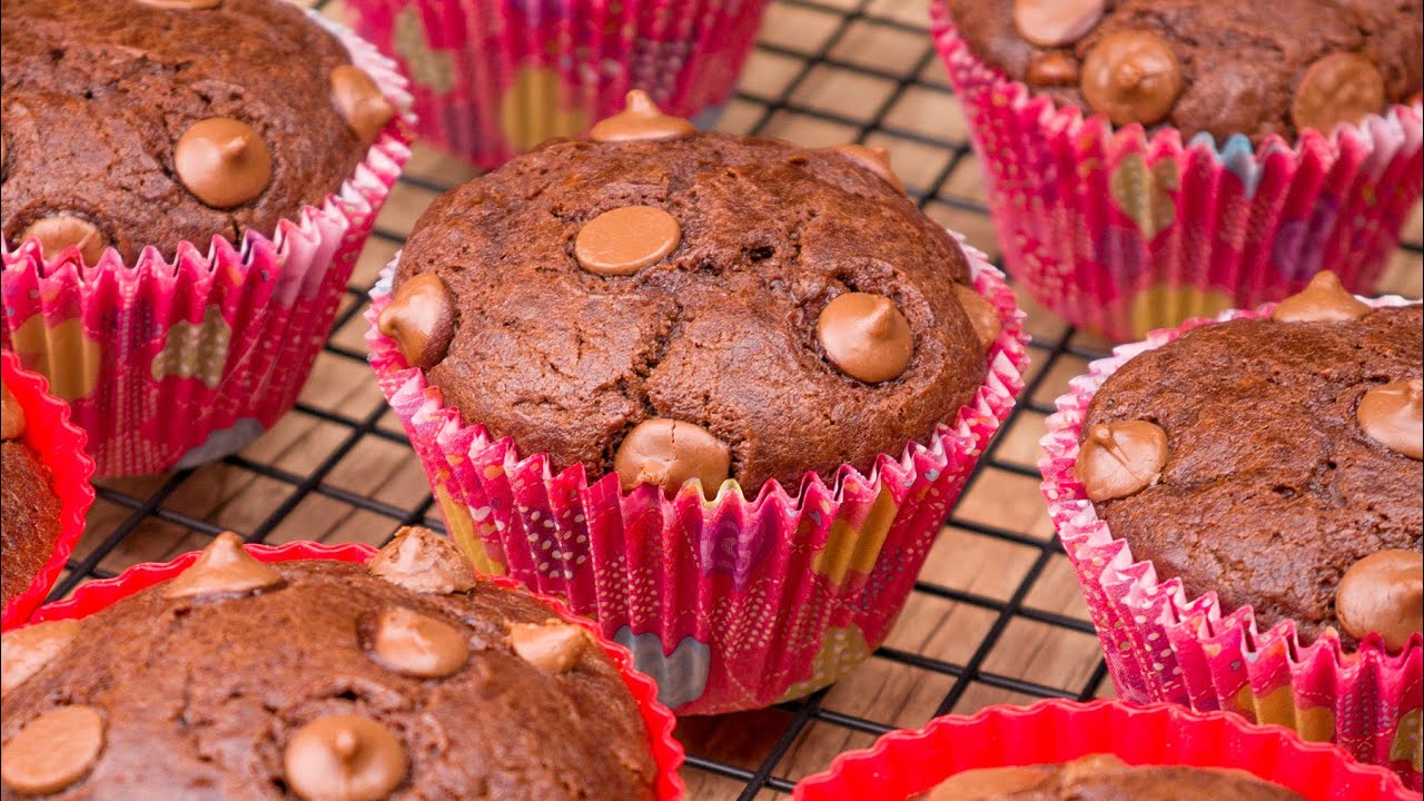 MUFFIN DE CHOCOLATE LANCHE DELICIOSO E FÁCIL DE CONGELAR | Cook'n Enjoy 1011