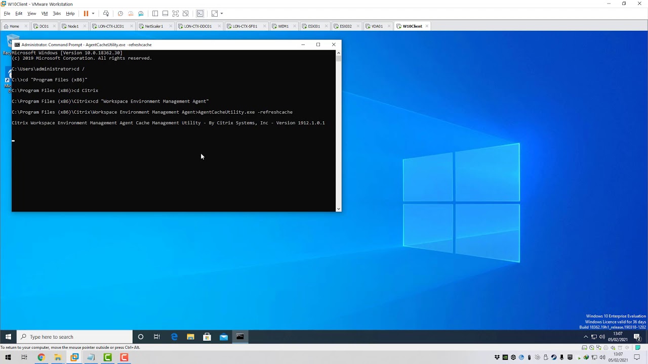 Citrix WEM transformer
