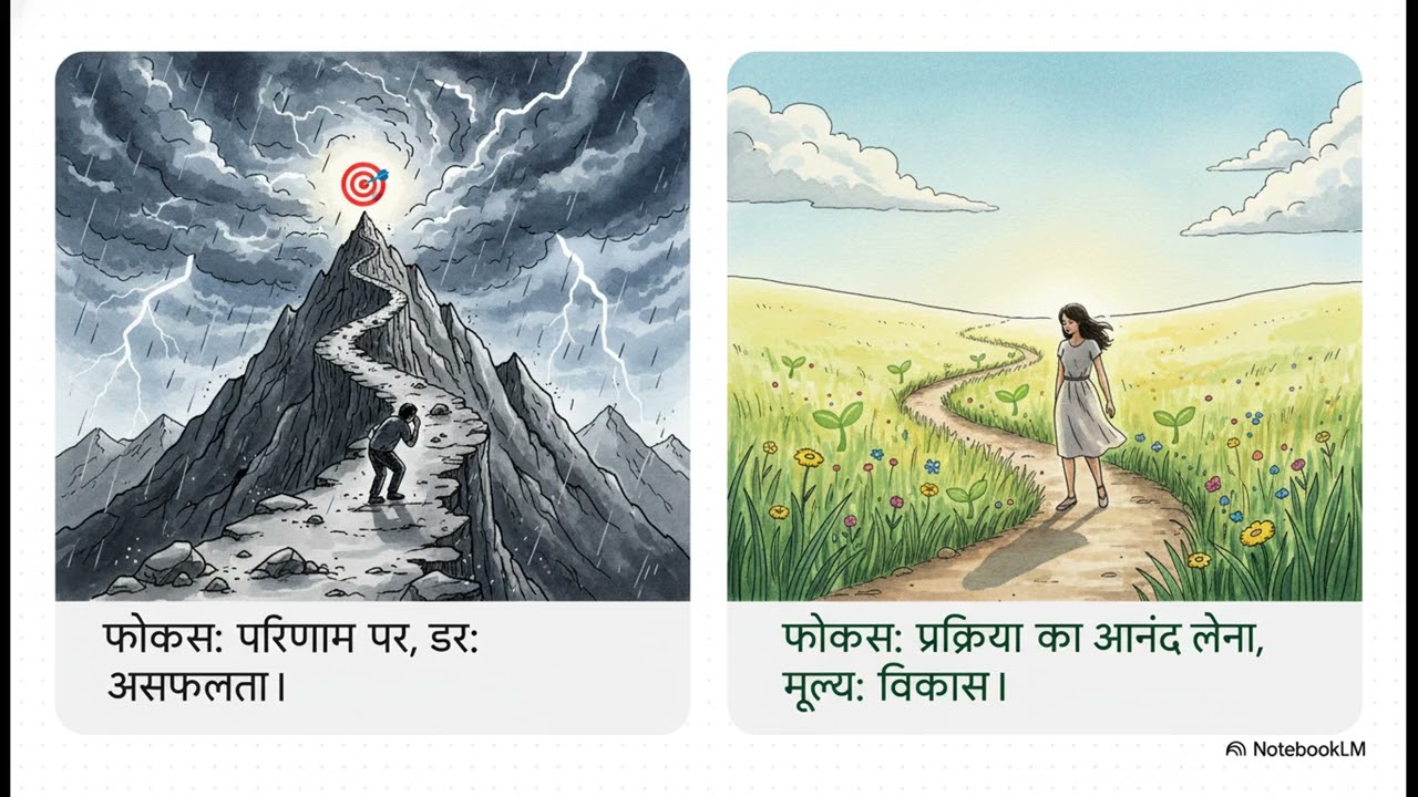 किसी लक्ष्य को प्राप्त करने के प्रयास में आप जो बनते हैं वो उससे ज्यादा महत्वपूर्ण होता है 