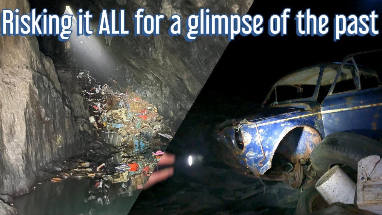 Cavern of Lost Souls - Searching For Classic Cars In An Abandoned Welsh Slate Mine