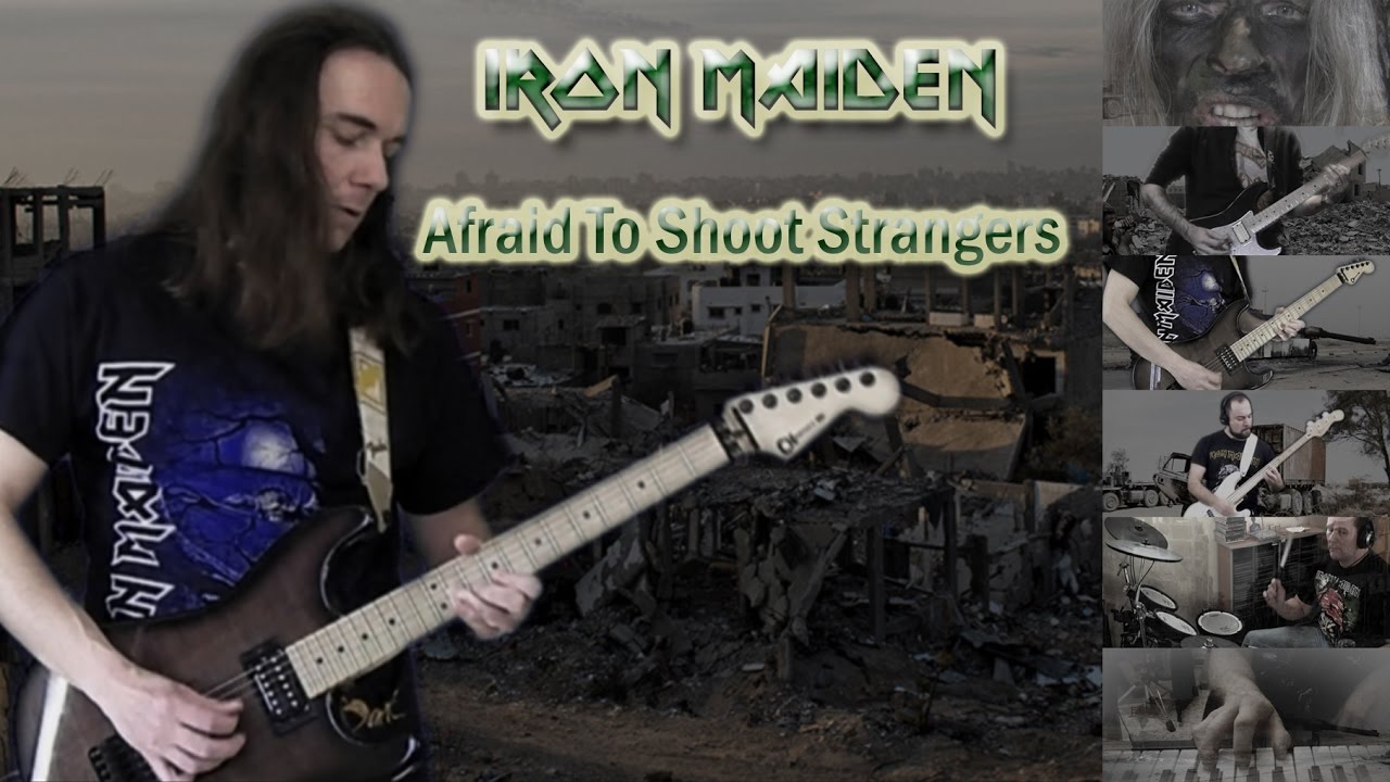 Iron Maiden - Afraid To Shoot Strangers full cover collaboration