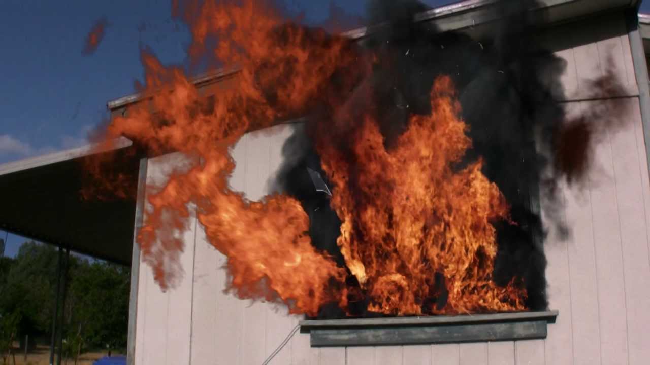 Window Explosion & Fire Effect