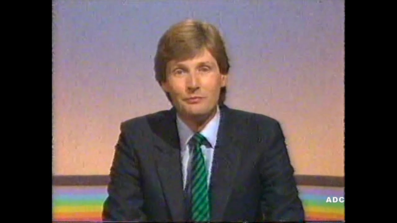 TVS News Christopher Peacock (part), trailer, adverts & link announcer Sally McLaren 5th August 1987