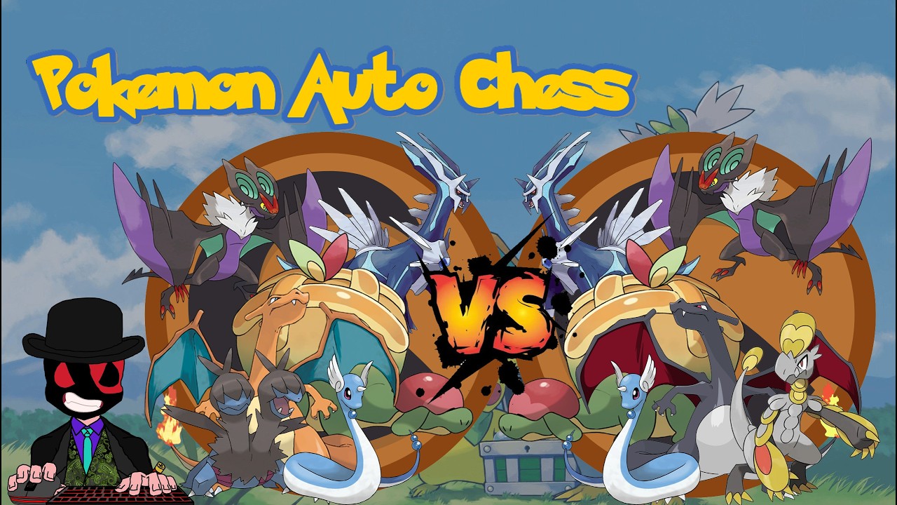 Great Minds Think Alike.. A Dragon Show Down. Pokemon Auto Chess. 7 Dragons.