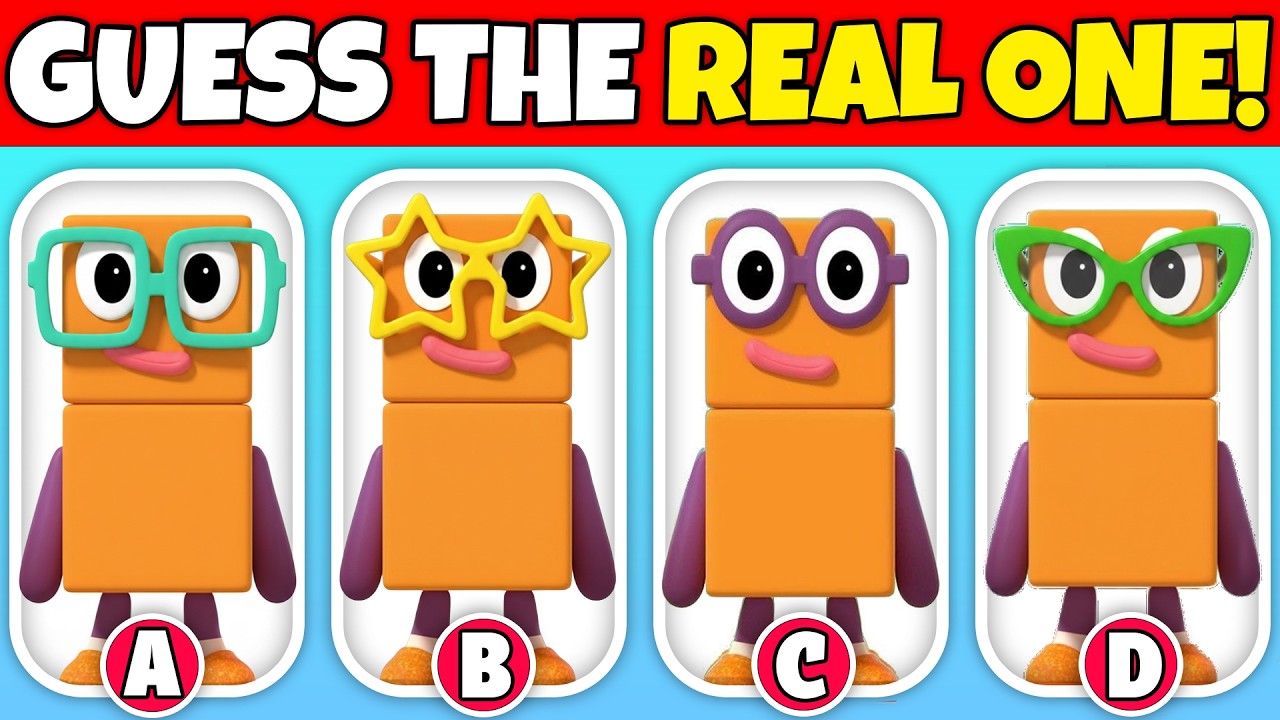Сможете угадать НАСТОЯЩУЮ ДВУХ⭐? | Викторина по фильму «Numberblocks» 🔢 + Любимые вещи | ДВА, ТРИ...