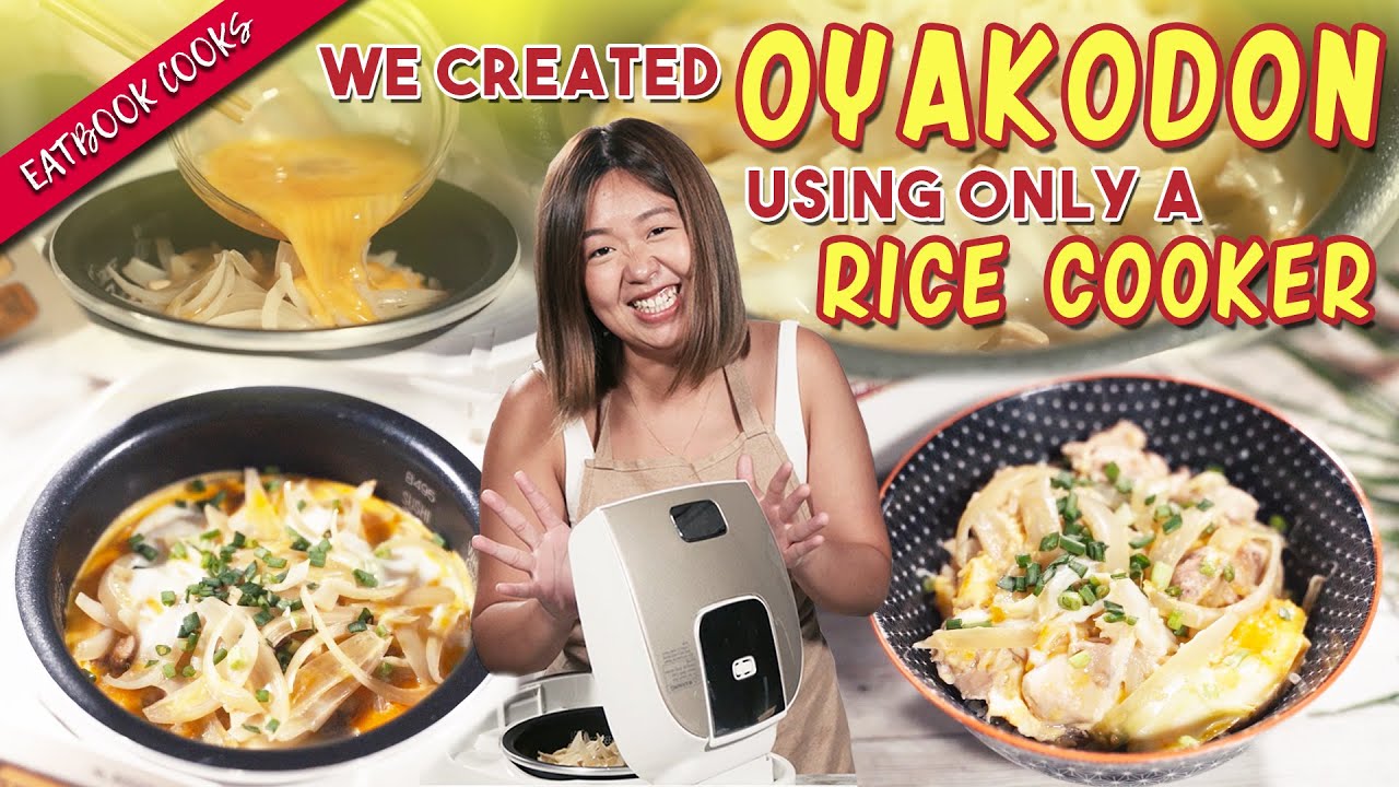 We Made Rice Cooker Japanese Donburi | Eatbook Cooks | EP 13