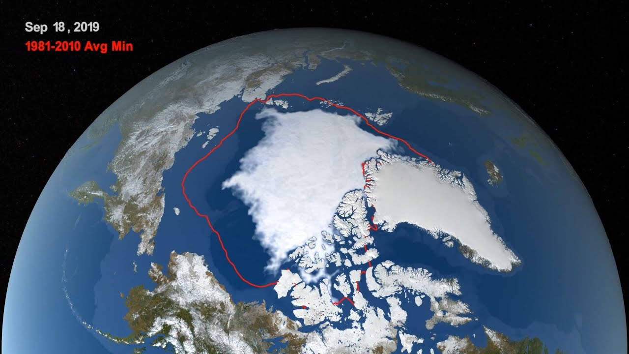 Arctic Sea Ice Reaches 2019 Minimum Extent