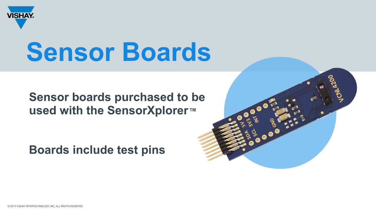 Optoelectronics: SensorXplorer&trade;