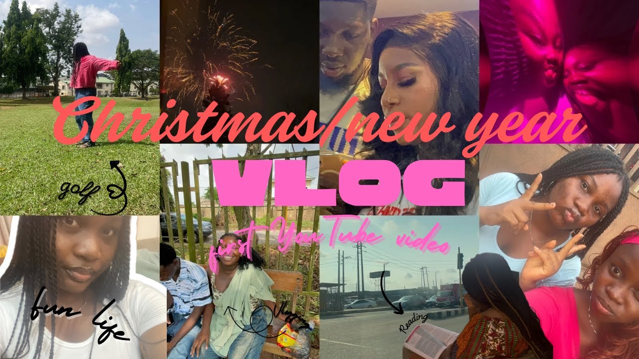 Christmas/New years Vlog🎄(first YouTube video i have ever done)