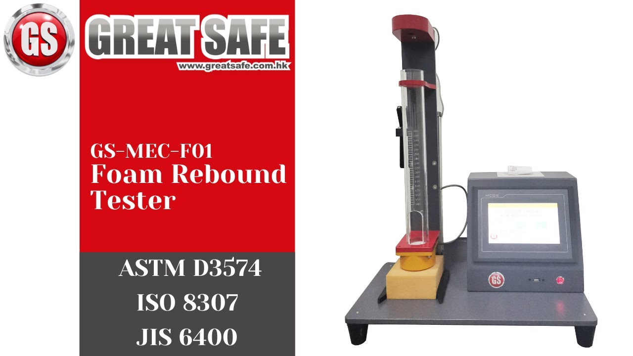 ASTM D 3574 Foam Rebound Tester