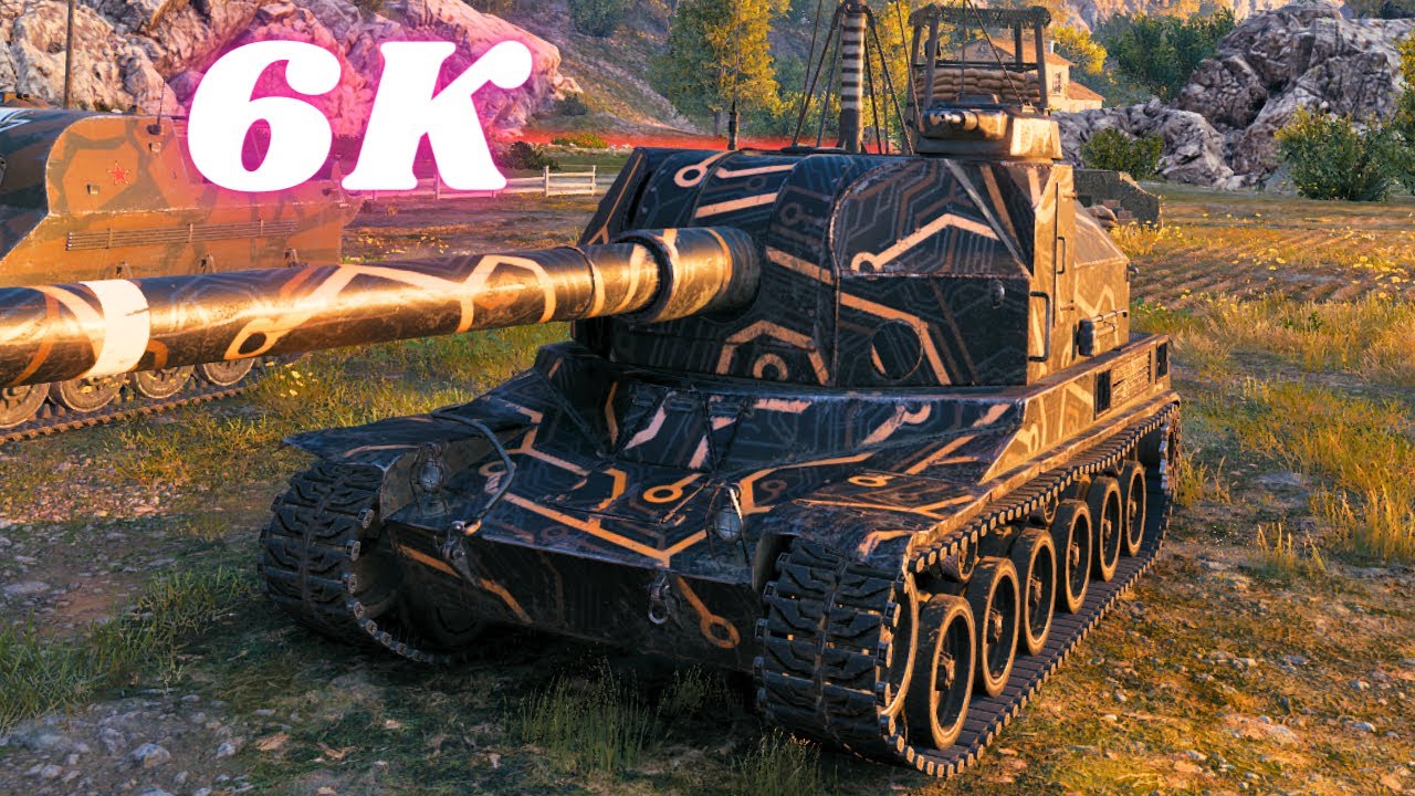 Bat.-Châtillon 155 58 Arty 6K Damage ( Artillery ) World of Tanks Replays