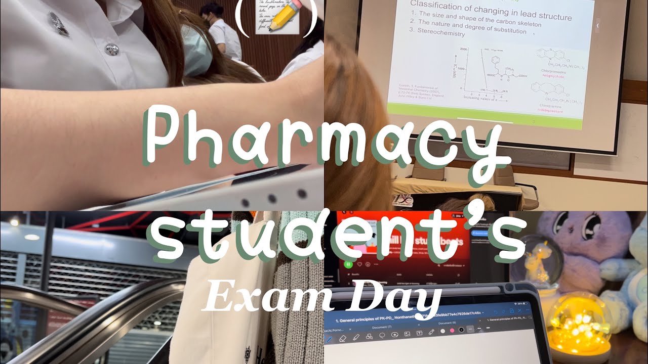 📝Pharmacy student’s vlog | 1 วันของเด็กเภสัชจุฬาปี 2, สอบวิชา DDD | BungeeJaa