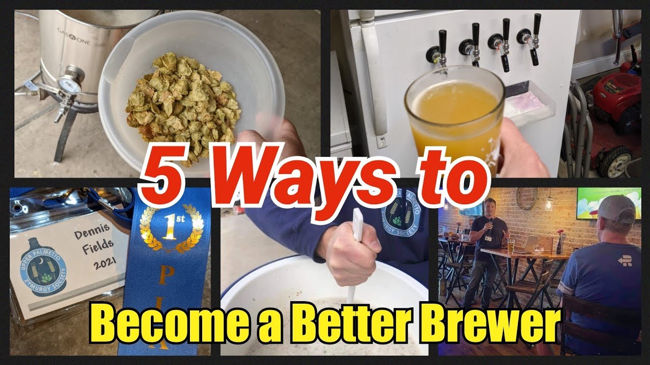 5 Ways to Become a Better Brewer