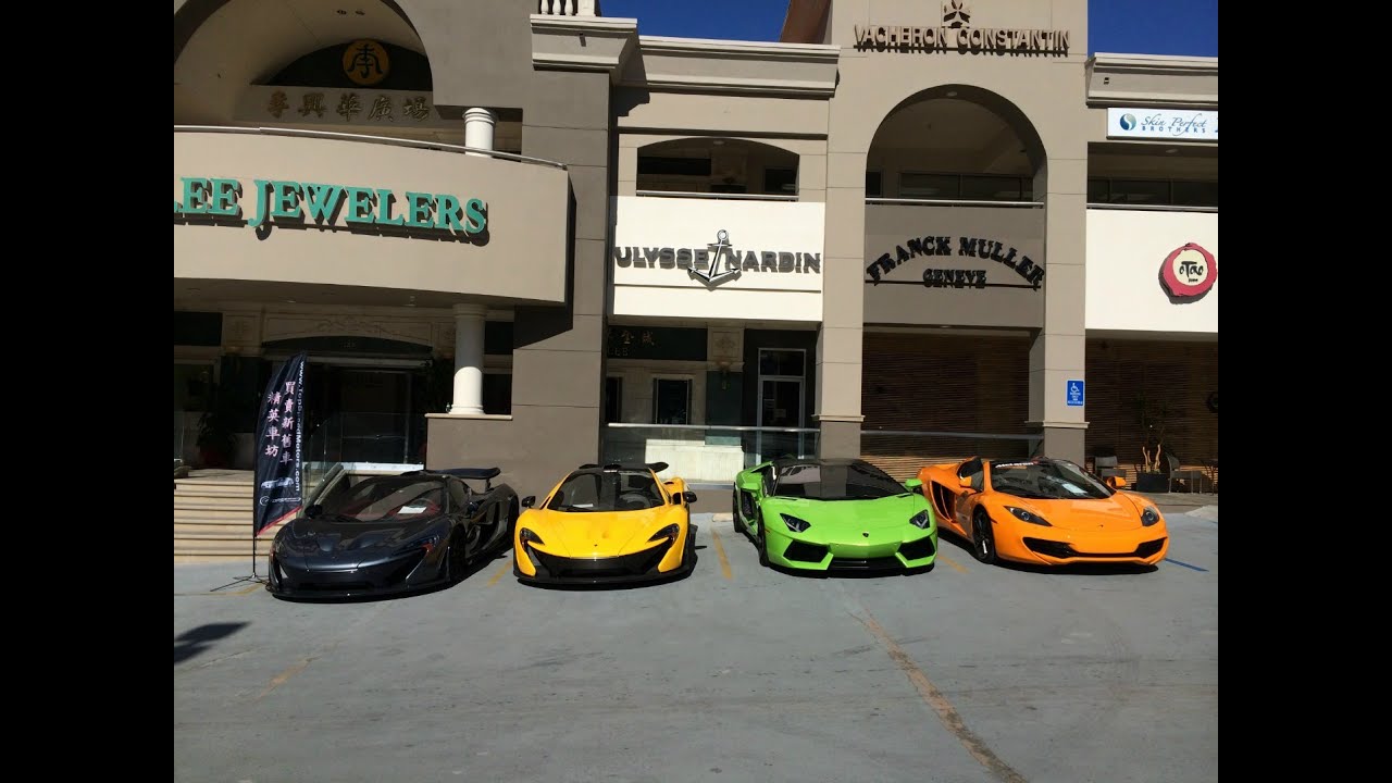 RPM Exotic Car Gathering 1/24/15 (Hing Wa Lee Plaza)