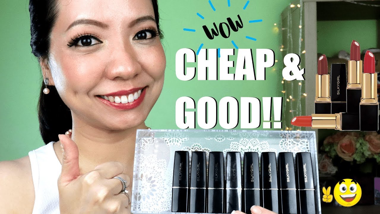 Wow, Affordable & Good! SilkyGirl Moisture Balm Lipsticks Swatches & Review (English)