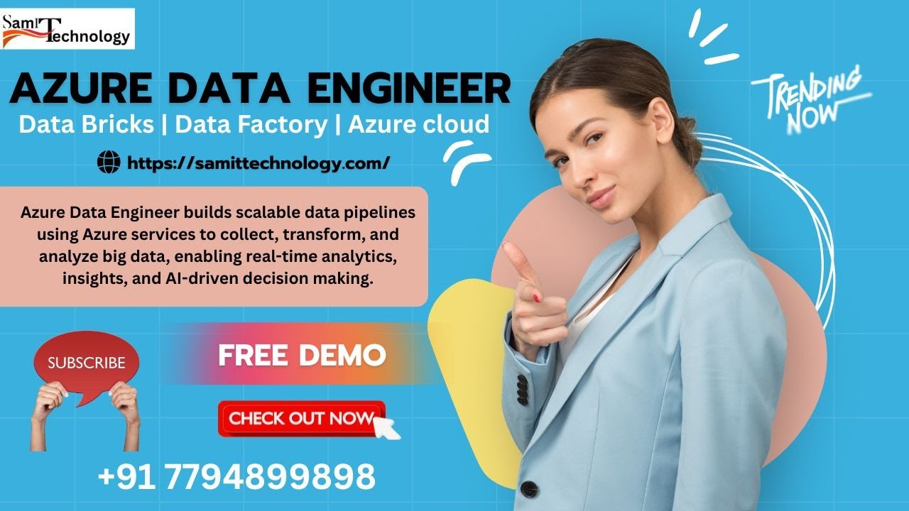 Azure Data Engineer | Data Bricks & Factory | Azure Cloud | Ms Fabric | Course | Real time Training