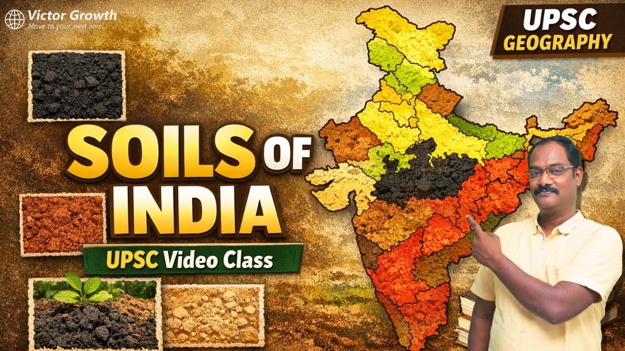 Best &  Worst Soil in India | Geography for Prelims 2026 | Vijay Sir #upsc #ias #civilservice