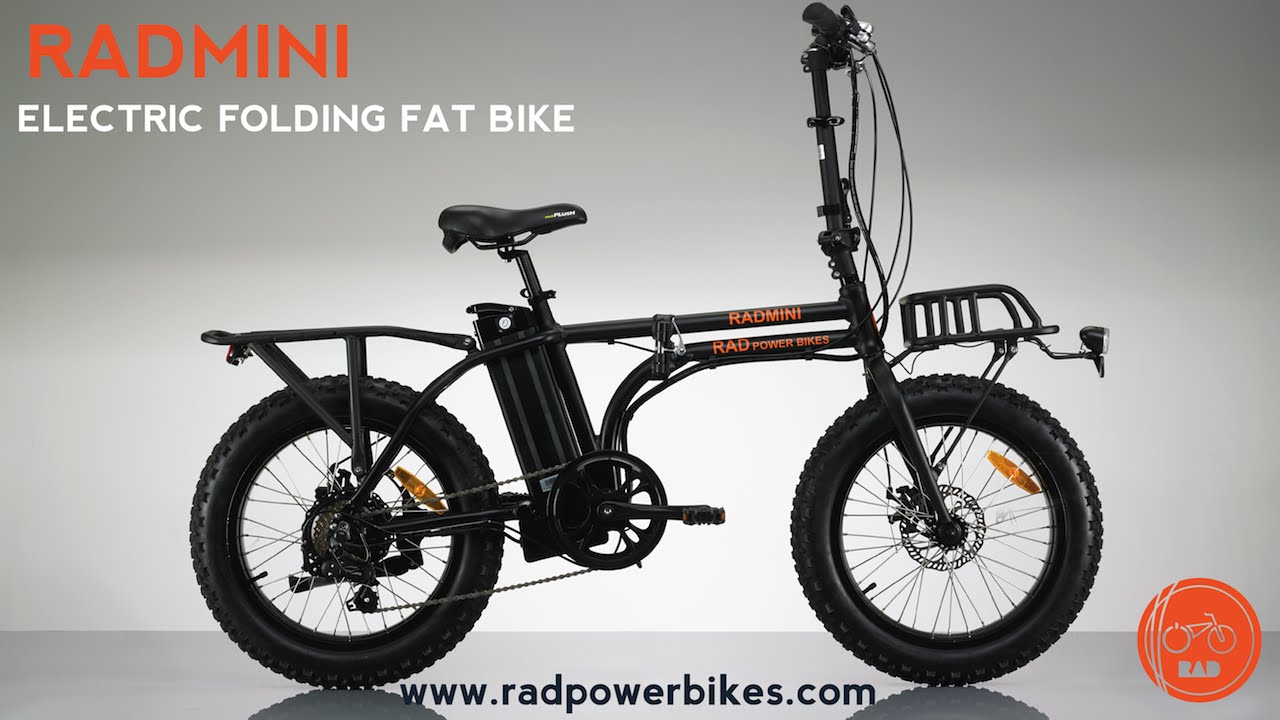 2017 RadMini Electric Folding Fat Bike from Rad Power Bikes