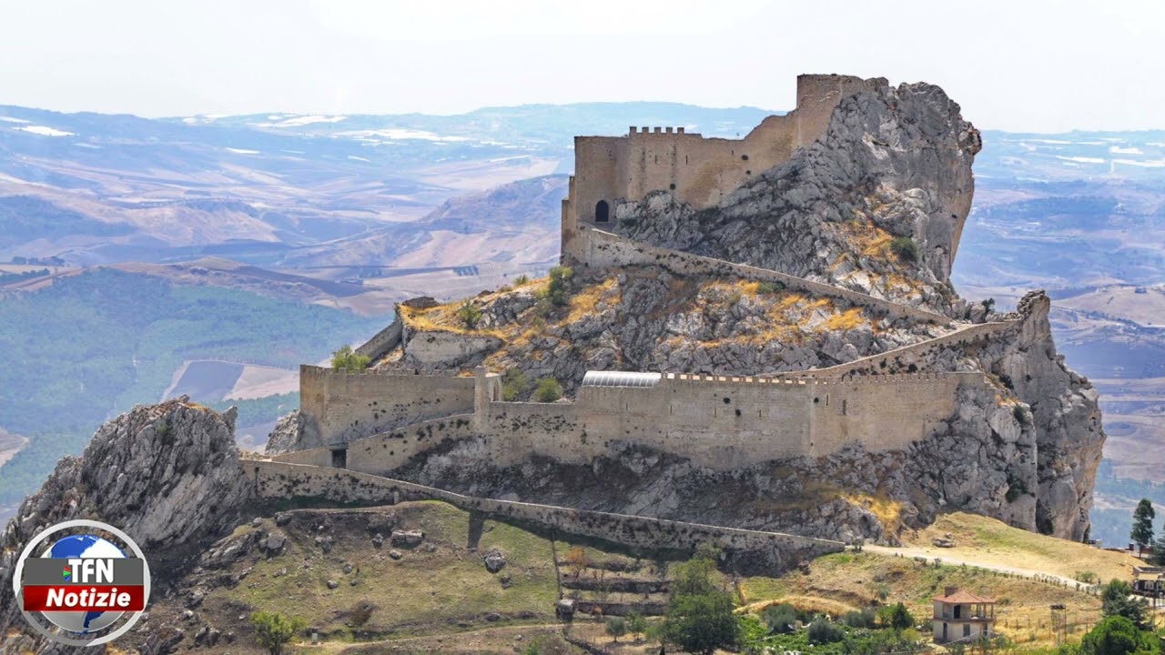 Mussomeli, al via i lavori di consolidamento della rupe del Castello Manfredonico