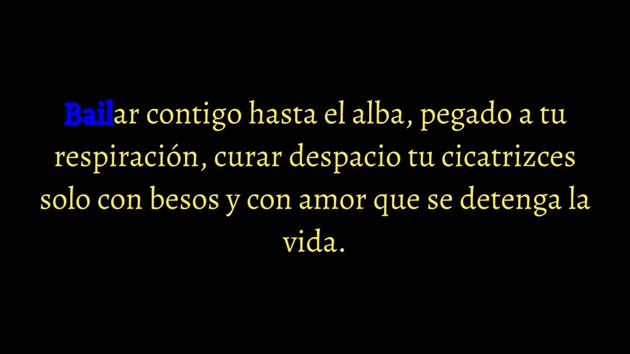 Bailar contigo hasta el alba-Máster Winy