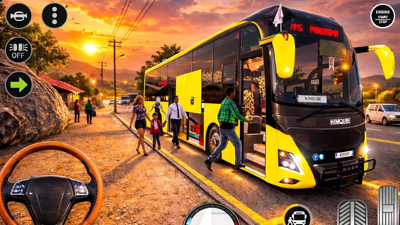Crazy Village Roads with a Giant Coach Bus! 🚌🔥 | Coach Bus Simulator Career Mode #20
