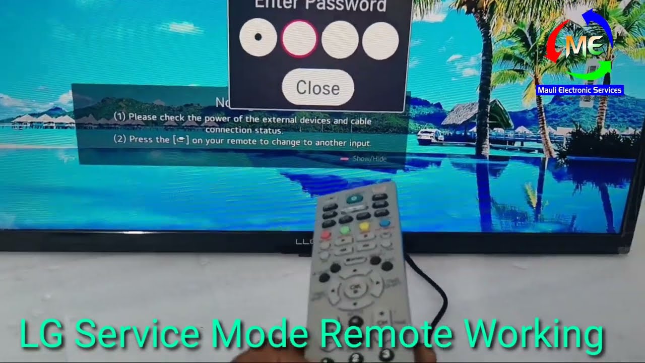 How to Open Service Mode LLOYD LED TV 32HS550C