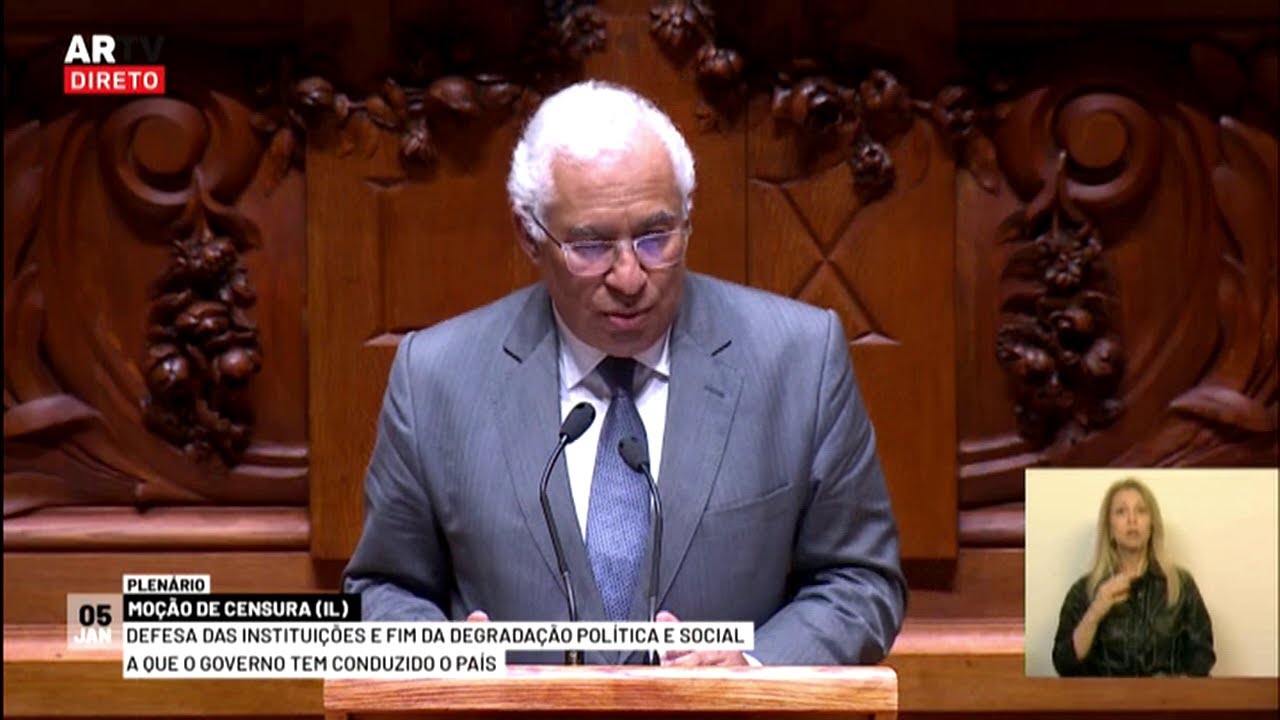 05-01-2023 - Debate Parlamentar | Moção de Censura ao Governo | António Costa