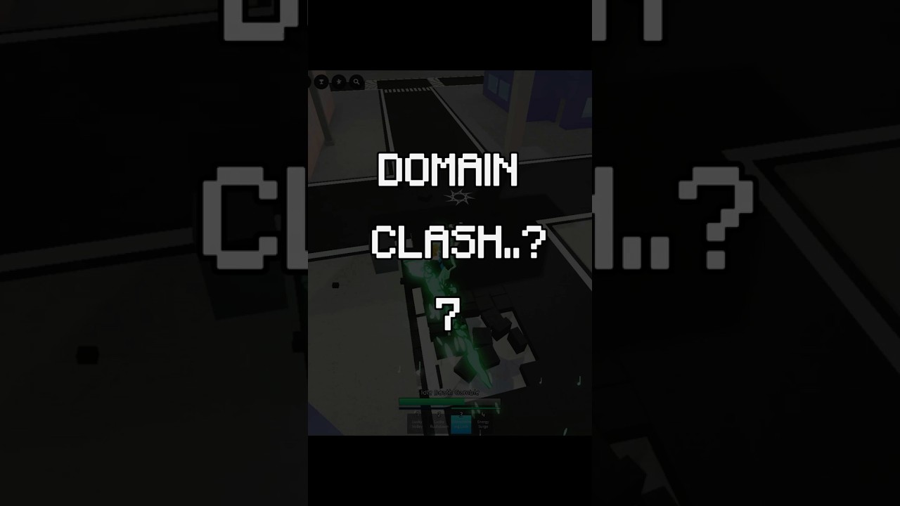 DOMAIN CLASH in JJS!? 7!? #jjs #jujutsushenanigans #roblox