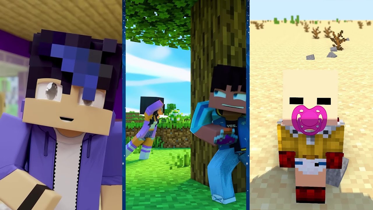 Help Herobrine to Sculpt Cute Baby Boy Challenge | Minecraft Animation | Minecraft Mix #minecraft