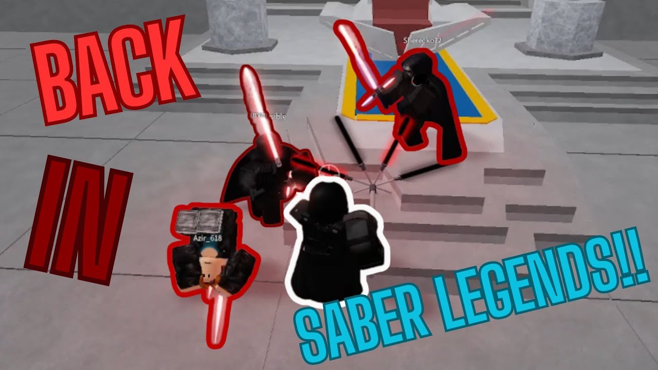 Back in Saber Legends! (Roblox Saber Legends)
