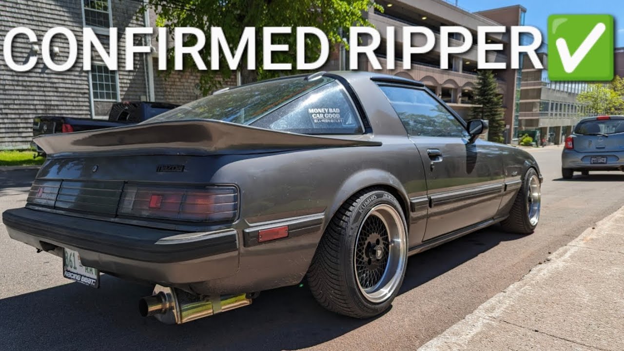 Self Built N/A Bridgeport 13B - BREAK IN COMPLETE! She rips! -- $1000 RX7 Ep. 40