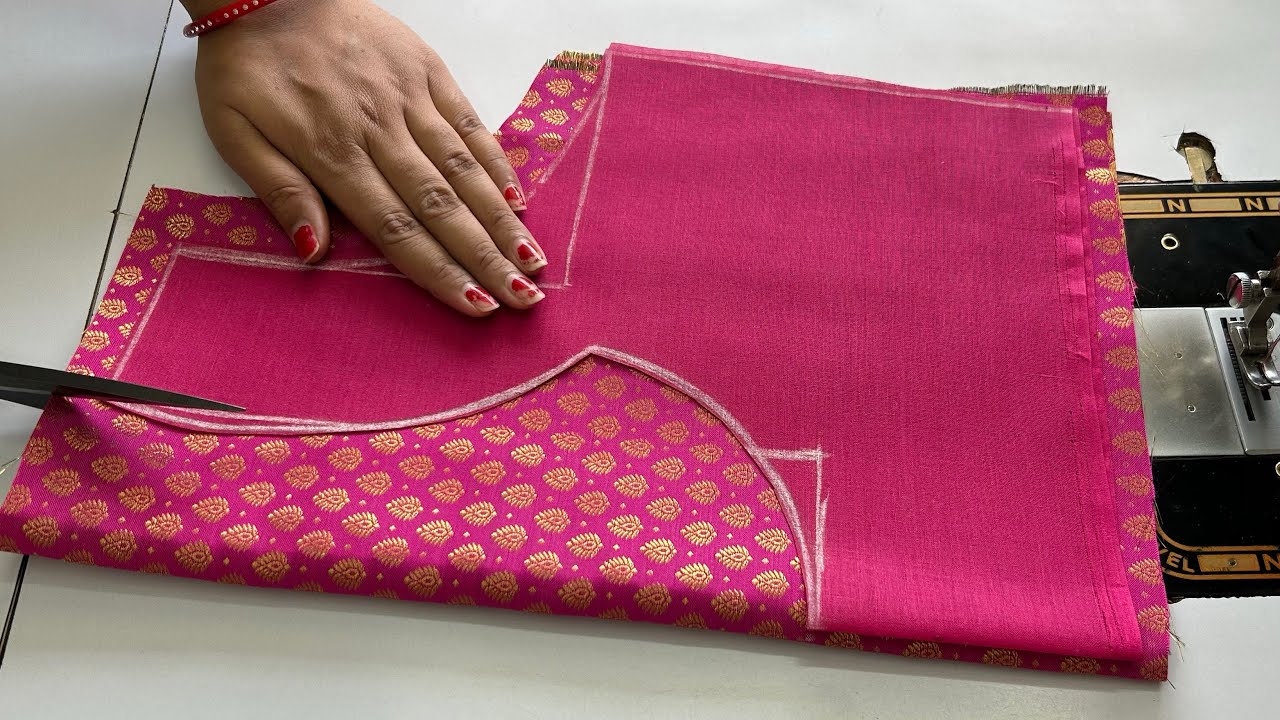 Blouse Back Design | Designer Blouse Designs Back | Cutting And Stitching Back Neck Blouse Design