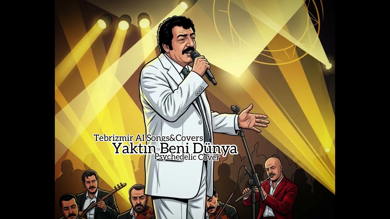 Yaktın Beni Dünya | Psychedelic Cover #yaktınbenidünya #müslümgürses #psychedelicrock #cover #music