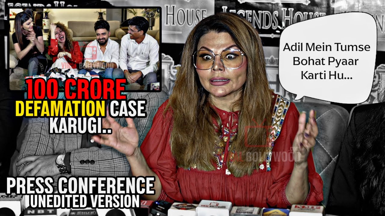 UNCUT - Rakhi Sawant Breakdown in TEARS at Press Conference | Reply to Rajshree, Adil, Sherlyn All..